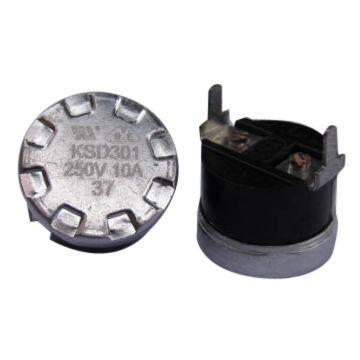 Porcellana Il termostato bimetallico 16A 250V del disco della caldaia KSD301 con rapidamente fa/rapidamente per rompere l'azione fornitore